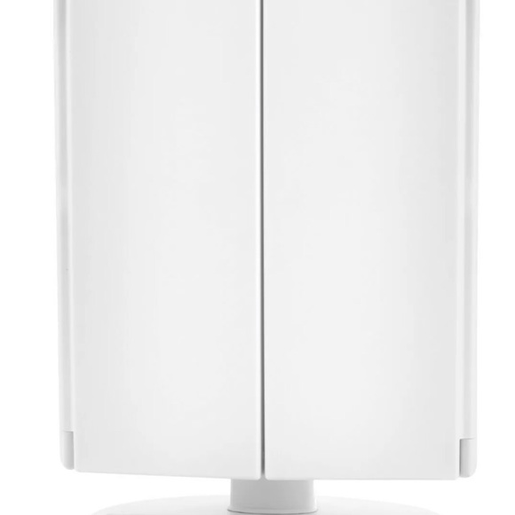 Vivitar Cordless Tri-Folded LED Mirror White Vanit - Picture 2 of 5